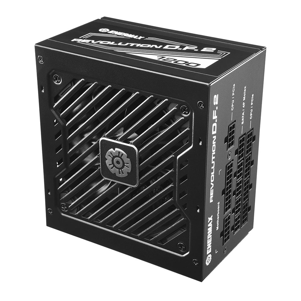 ENERMAX [ERS1200EWT] REVOLUTION D.F. 2 80PLUS Gold フルモジュラー電源ユニット 1200W [ATX /ATX3.0 PCIe5.0対応] 2枚目