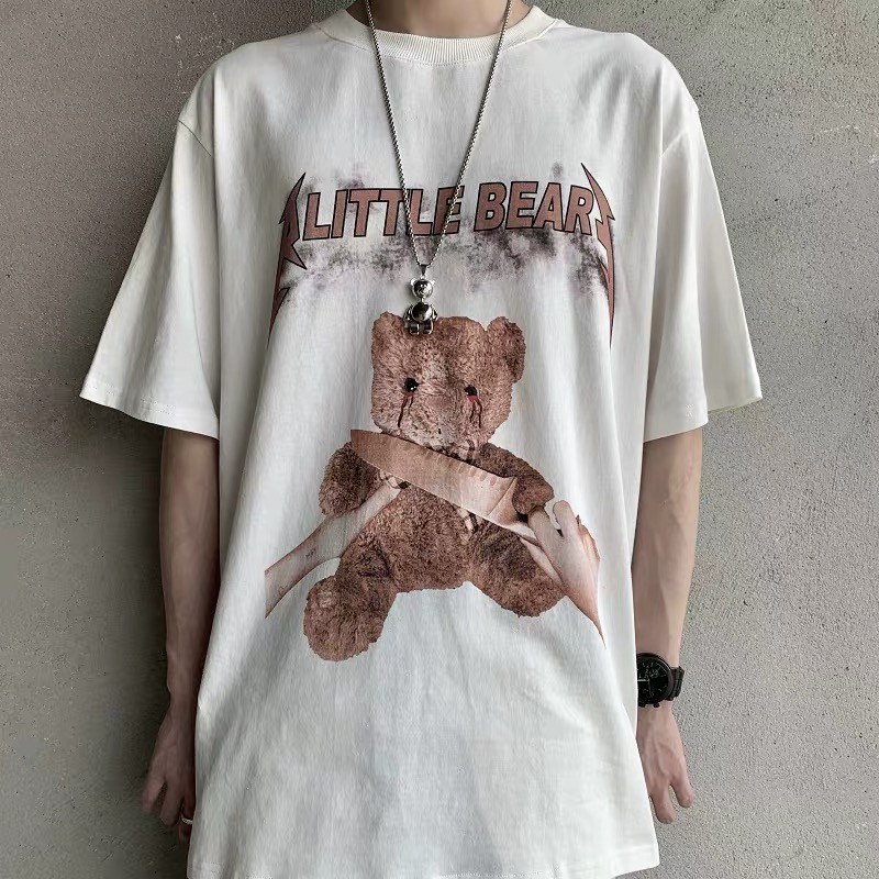 CRAZY BEAR TEE Lサイズ 未開封 2色》A LITTLE KILL BEAR クマTシャツ <B282> | すべての商品