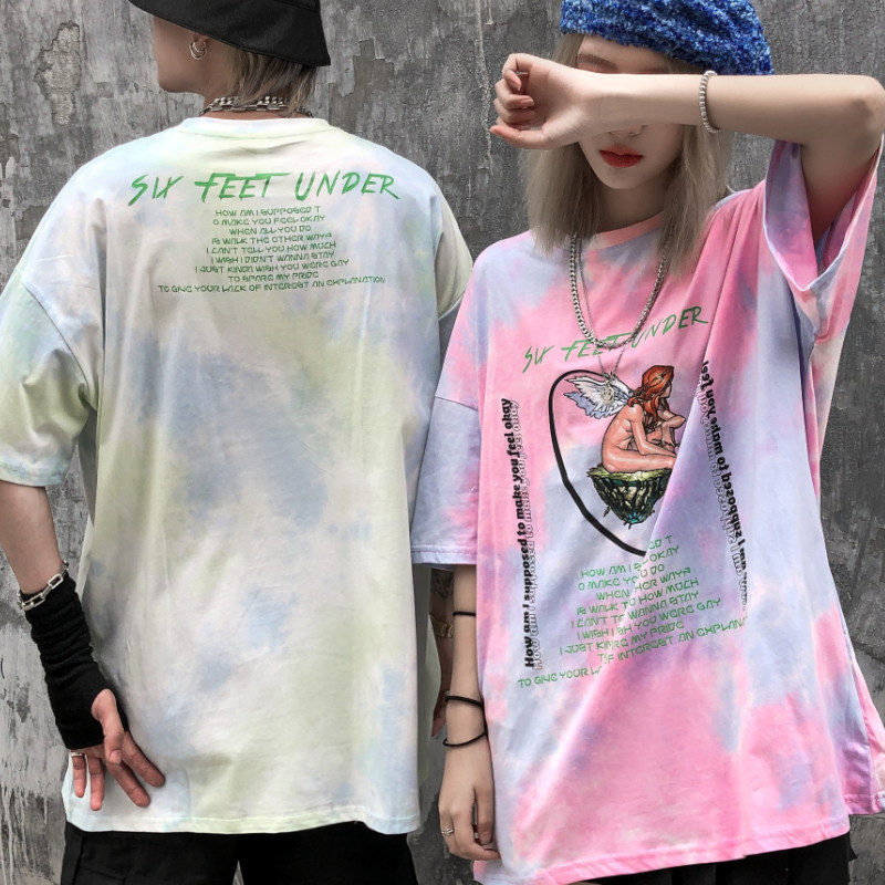 はな　　新品　タイダイTシャツ　パステルカラー　2セット Tシャツ タイダイ柄 メンズ レディース カラフル たいだい