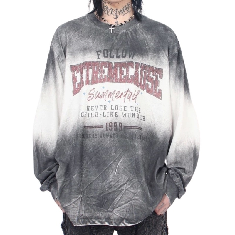 早い者勝ち✨ トレーナー ロンT ビッグカットソー プリント ストリート  