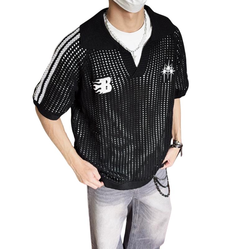 Triple Lineメッシュシャツ <B785> | トップス | PCTOKYO
