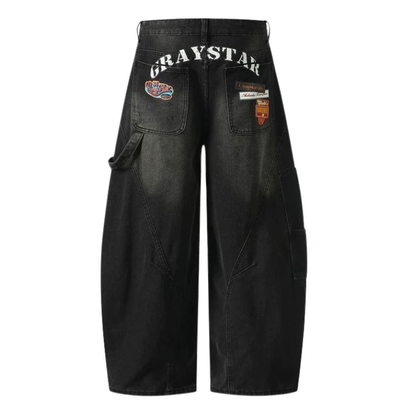 【最終値下げ】HIRO ブラックワイドデニム 楽天市場】GANGSTERVILLE ギャングスタービル THUG DENIM WIDE