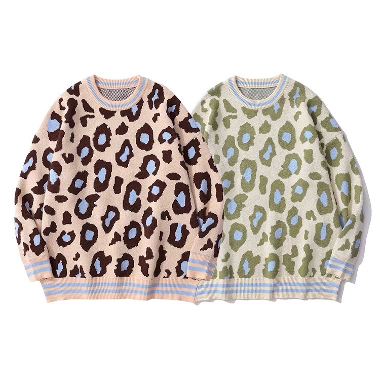 2色》LEOPARD PATTERN KNIT【ADDICT SELECTION】 <Y432> | ADDICT