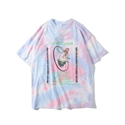 はな　　新品　タイダイTシャツ　パステルカラー　2セット Tシャツ タイダイ柄 メンズ レディース カラフル たいだい