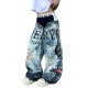 Triple Waist Print�ǥ˥�ѥ�� <C405>