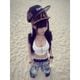 Triple Waist Print�ǥ˥�ѥ�� <C405>