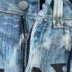 Triple Waist Print�ǥ˥�ѥ�� <C405>