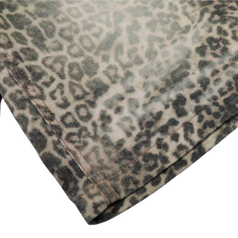 Leopard Graphic7ʬ�楷�硼�ȥѥ�� <C410>