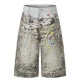 Leopard Graphic7ʬ�楷�硼�ȥѥ�� <C410>