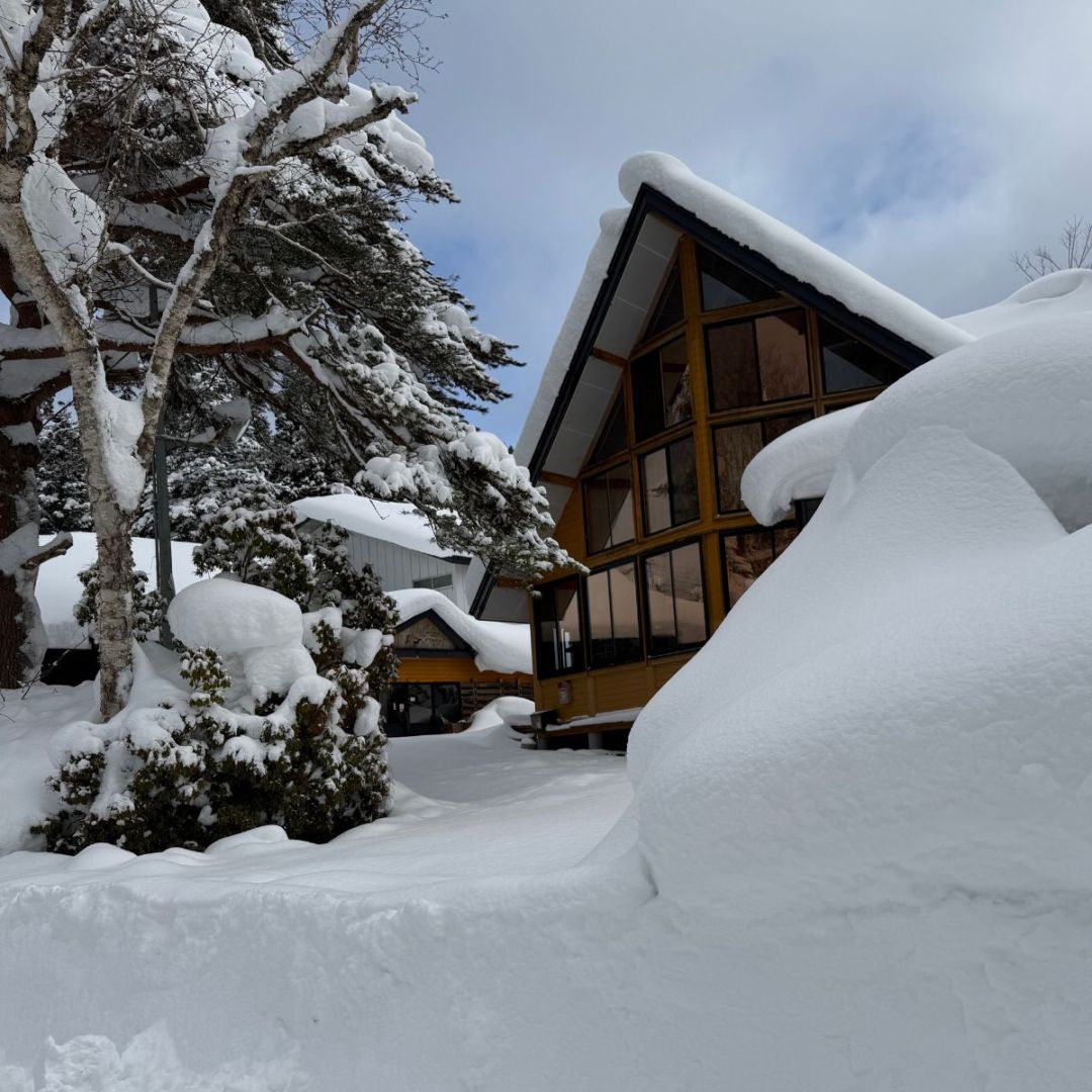 アートフォルムの工房は秋田県鹿角市にあります。まだ雪の中です。職人橋野が丁寧な手仕事にて作品を仕上げております。