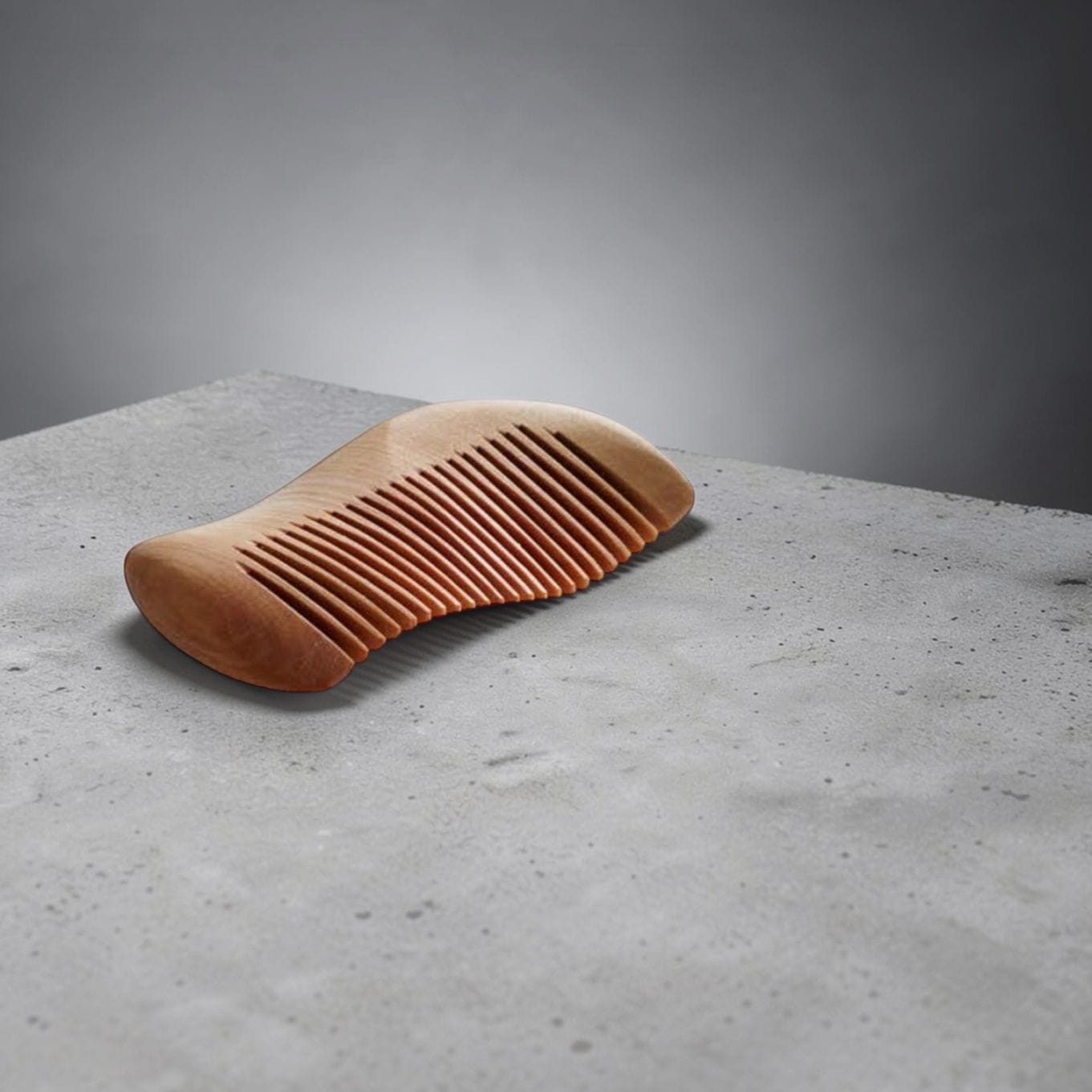 【北東北エリアマガジンrakra(ラ・クラ)掲載品】櫛 高級 日本製 ひねり髪すき 木製 職人手作り プレゼントにおすすめ オノオレカンバ 若木 10.0 特選 天然木 ギフト