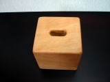 特選杢入り　靴べらスタンドキューブ