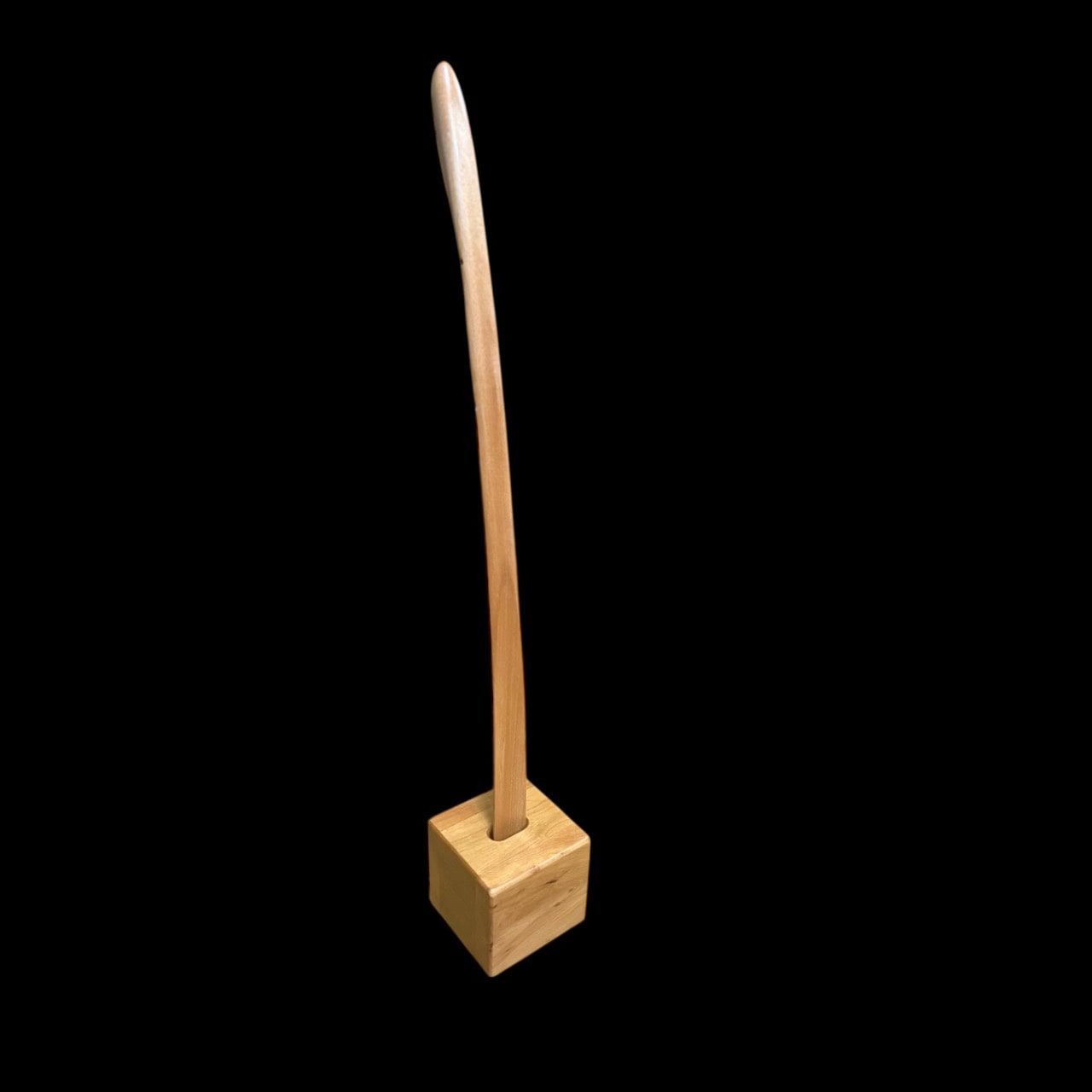 高級 靴べら キューブ セット オノオレカンバ 古木 靴ベラ ロング シューホーン 木製 厳選希少材 ギフト プランド プレゼント ＃700