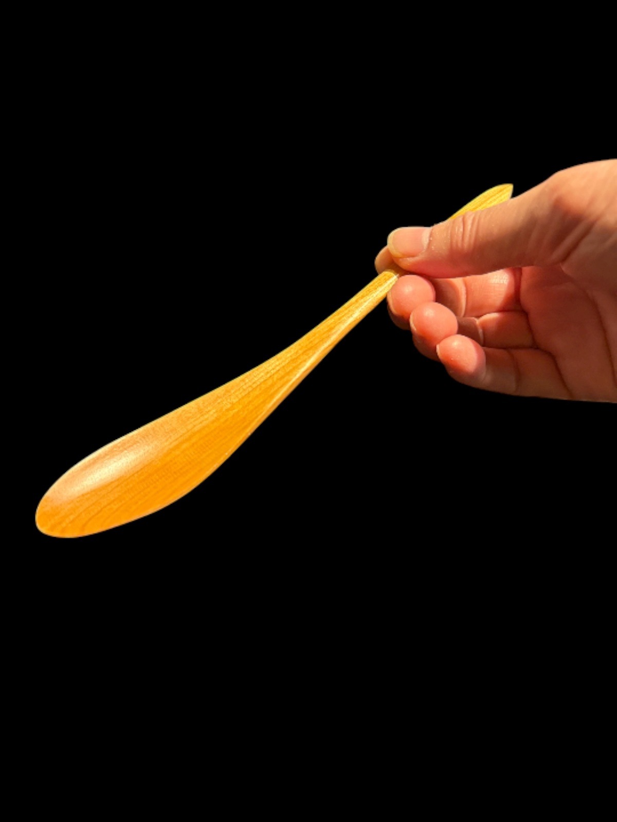 オノオレカンバ 【滑らかなスプーン フィッシュ】木製 スプーン 高級 天然木 職人手作り手作り日本製 ギフト プレゼント