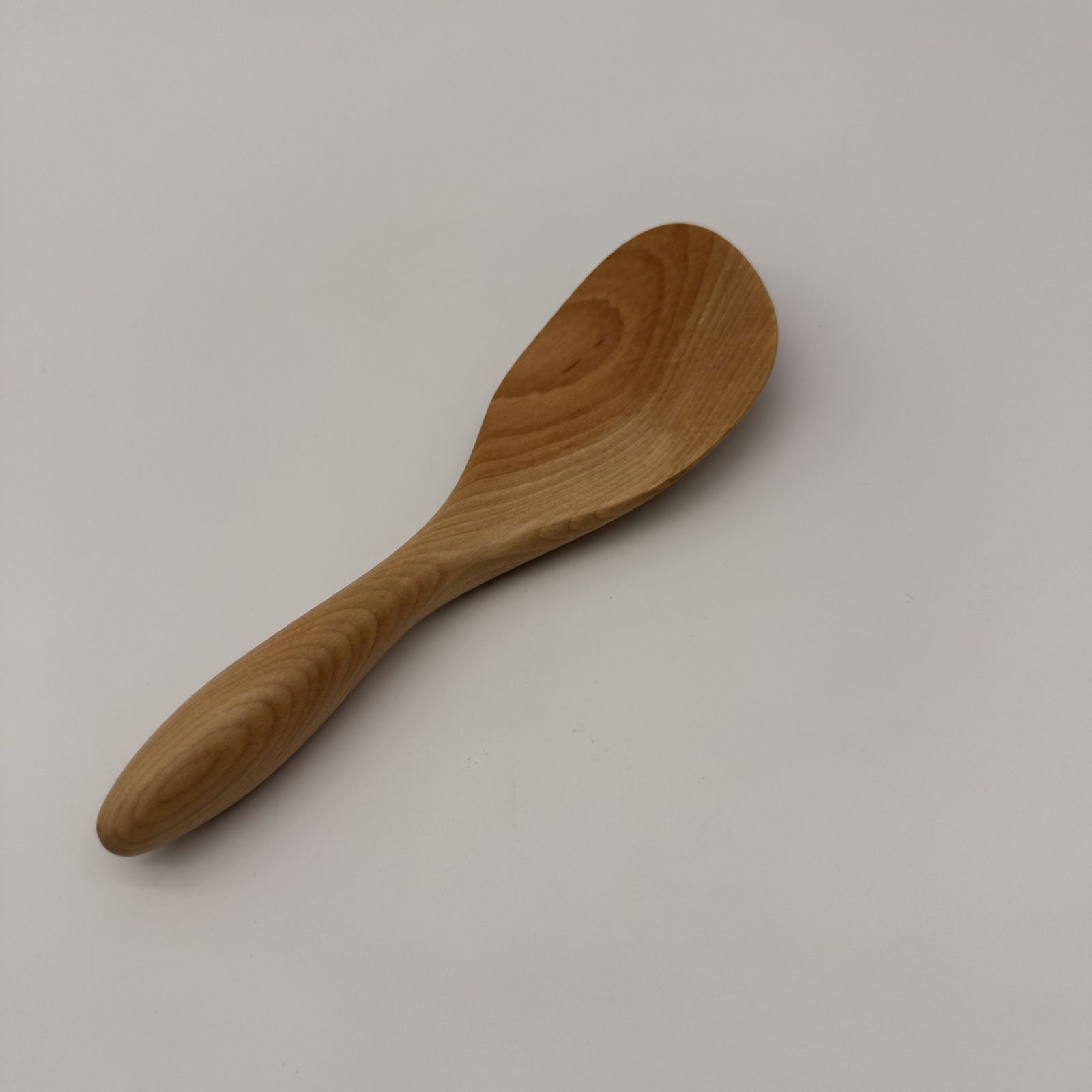 オノオレカンバ デザインシャモジ しゃもじ 左利き用 食器 木製 天然木 手作り 日本製 高級 おしゃれ ギフト プレゼント 職人手作り おしゃれ