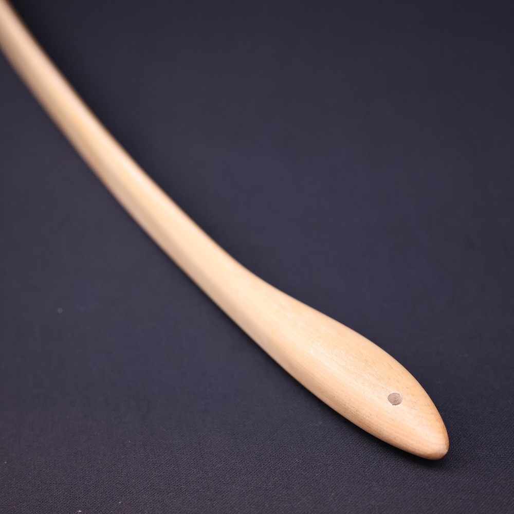【宮内庁御用達職人橋野作成】オノオレカンバ 若木 斧折樺 靴べら 木製 天然木 手作り 日本製 高級 おしゃれ ギフト プレゼント 職人手作り 60cm