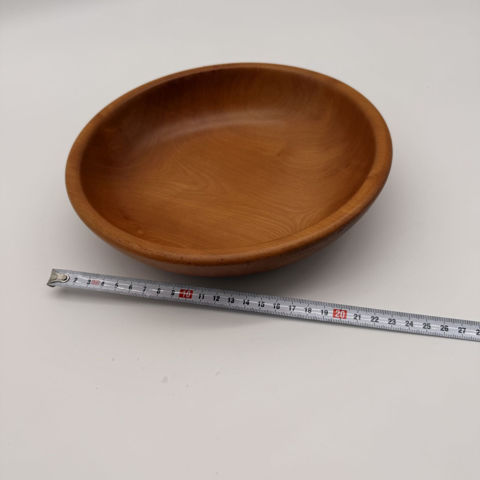 【至高の一皿】オノオレカンバ 斧折樺 サラダボール 食器 皿 ボウル 木製 天然木	手作り 日本製	高級 最高級 おしゃれ ギフト プレゼント 職人手作り おしゃれ【大きさ的にもう作ることができないサイズ直径約２１センチ】