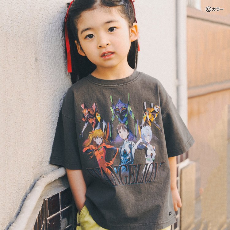 F.O.KIDS ȾµT 󥲥ꥪ EVANGELION  饯 ץ ˤλ λ å  100% ͥ ˥ ȥåץ Ҷ եå 100 110 120 130 140   R307945ڥ᡼оݡ