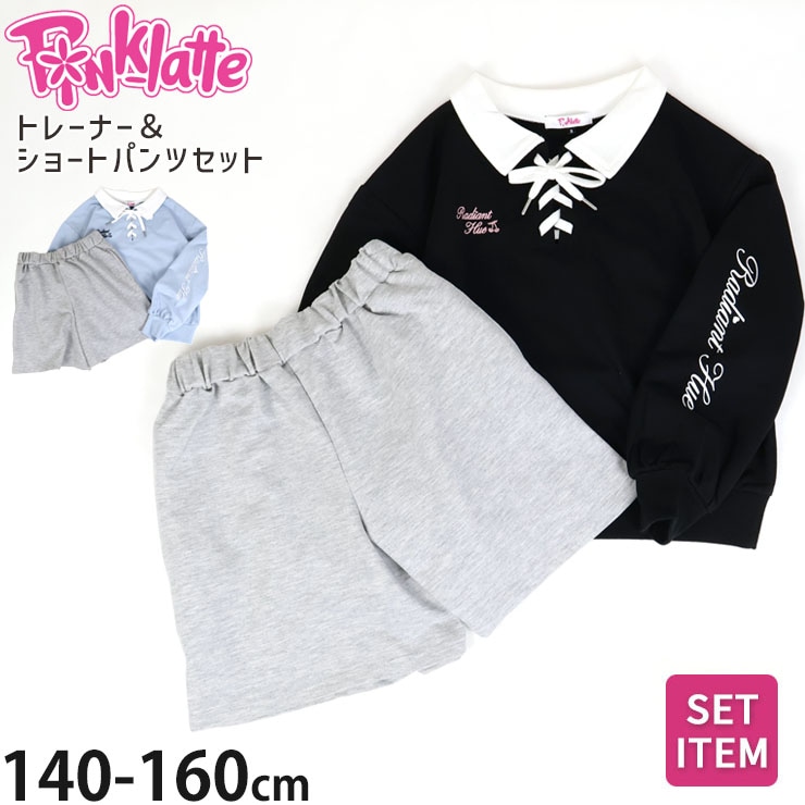 PINK-latte �岼���å� �졼�����åץȥ졼�ʡ� ���硼�ȥѥ�� �ѻ��ɤ��夦 ���λ� ���å� ����˥� ���� ξ�ݥ��å��դ� �ߥ�΢�� ���դ� ���åȥ��å� 2�����å� �ȥåץ� �ܥȥॹ �Ҷ��� �ԥ󥯥�� 319-55110