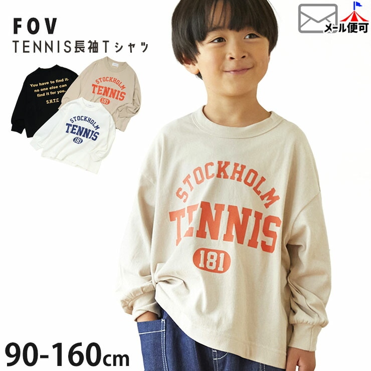 FOV ĹµT����� TENNIS µ����� �ˤλ� ���λ� ���å� ����˥� �ս� ��100% ����T �ȥåץ� T����� Ĺµ �Ҷ��� �ե��� 625401�ڥ᡼�����оݡ�