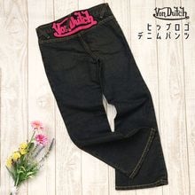 �ǥ˥�ѥ�� �ҥåץ��� ξ�ݥ��å��դ� Von Dutch �ܥ���å� V73217