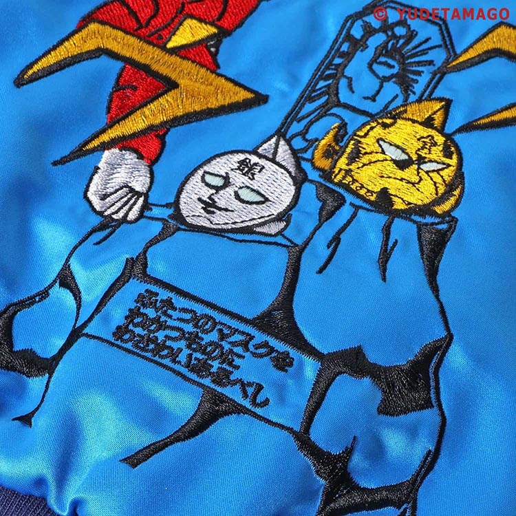 BREEZE キン肉マンコラボ スカジャン リバーシブル 刺しゅう 総柄