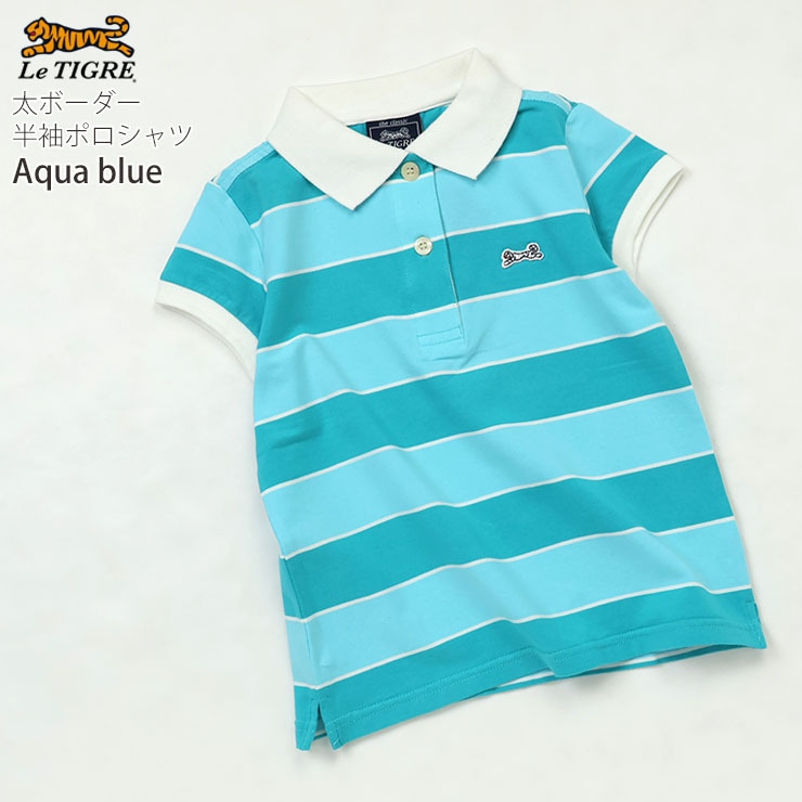 D&G Tweety Sylvester 半袖ポロシャツ 半袖ポロシャツ 太ボーダー 襟付き Le Tigre ルティグレ C8J55P7