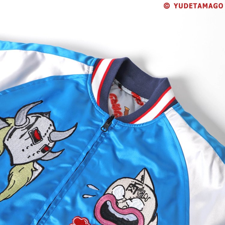 BREEZE キン肉マンコラボ スカジャン リバーシブル 刺しゅう メンズ