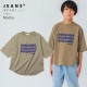 ȾµT WORLD WIDE ˤλ λ å  100% ȥåץ ץT Ҷ Ҷ JEANS-b 󥺥١ 130 ץ 340137ڥ᡼оݡ
