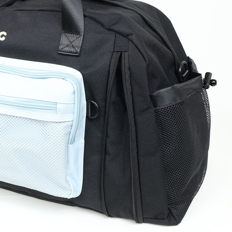 Lovetoxic 拡張2WAYボストンバッグ ロゴ 撥水加工 容量40-55L 女の子
