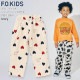 F.O.KIDS ���å� Ĺ���ܥ� �����եѥ�� 10ʬ�� �����å����� ���ȥ饤�� ���ݥ��å��դ� �ˤλ� ���λ� ���å� ��100% ��ä��� ���ѥ�� ���ܥ� �ܥȥॹ �Ļ� �ݰ�� ������ ���ե������å� R121096�ڥ᡼�����оݡ�