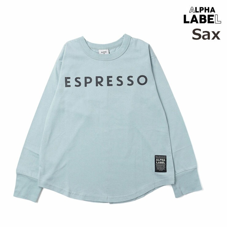 Ҷ ĹµT ѻ 3 ˤλ λ å ˥   µ ALPHA LABEL by OFFICIAL TEAM ե졼٥ ե 󥰥꡼ ȥåץ T 90-150cm 8221003ڥ᡼оݡ