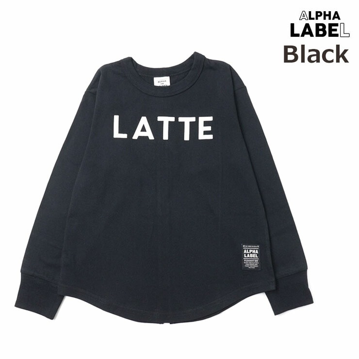 Ҷ ĹµT ѻ 3 ˤλ λ å ˥   µ ALPHA LABEL by OFFICIAL TEAM ե졼٥ ե 󥰥꡼ ȥåץ T 90-150cm 8221003ڥ᡼оݡ