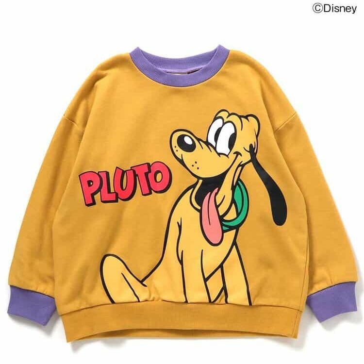BREEZE トレーナー 裏毛 ディズニーコラボ ミッキーアンドフレンズ