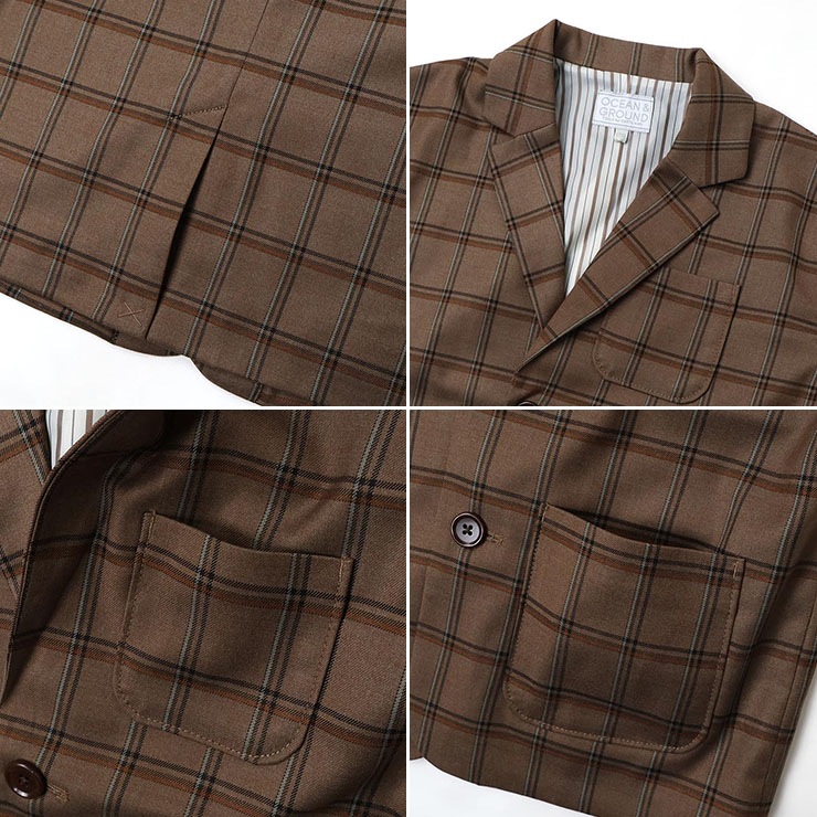 OCEAN&GROUND �ե����ޥ�3�����å� ���㥱�å� �ѥ�� ĳ�ͥ����� �����å��� �ޥ�����ȥ饤�� �ˤλ� ���å� �����ˡ��б� ´�༰ ���ؼ� ȯɽ�� �뺧�� �ե����ޥ륹���� �Ҷ� �Ҷ��� ��������󥢥�ɥ��饦��� 120 130 �� �㿧 ogd-formal