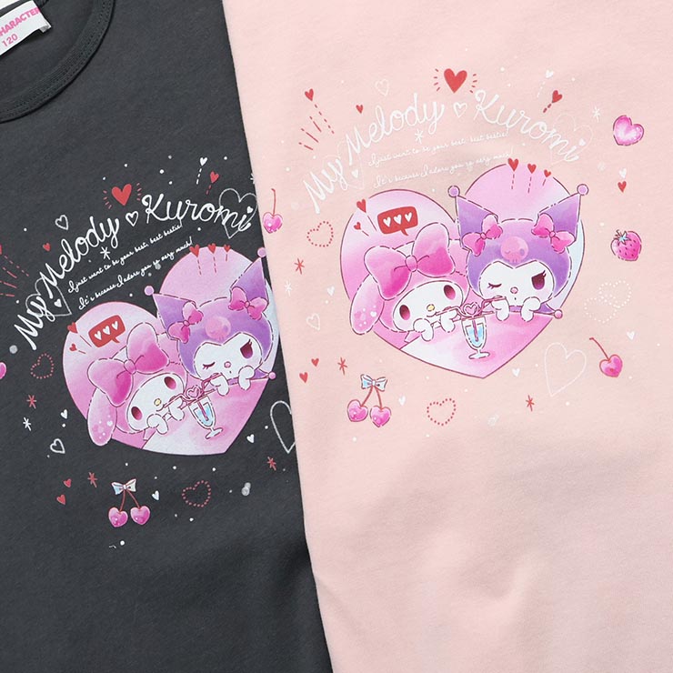 la poche biscuit サンリオコラボ キッズ 半袖ワンピース マイメロディ