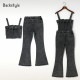 Lovetoxic ����˥� �ǥ˥�2WAY�����륤���� ���λ� ���å� ����˥� ξ�ݥ��å��դ� �����ڥåȥѥ�� �����С������� �ӥ����� ���󥰥ѥ�� �ȥåץ� ���ܥ� �ܥȥॹ �Ҷ��� LTXC ��֥ȥ����å� 7753313