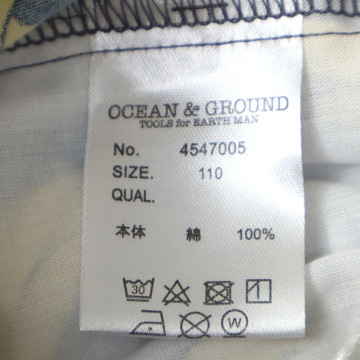 OCEAN&GROUND ѥ 󥰥ѥ  Хʥ ˤλ λ å ղƽ 100% ݥåդ ä ȥ  Ĺܥ ܥȥॹ Ҷ Ҷ 󥢥ɥ饦 110 120 130 140  4547005ڥ᡼оݡ