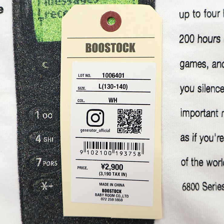 BOOSTOCK ���å� ����˥� ȾµT����� PHONE �ˤλ� ���λ� ���å� ����˥� �� ��100% Ⱦµ T����� �ȥåץ� �֡����ȥå� 1006401�ڥ᡼�����оݡ�