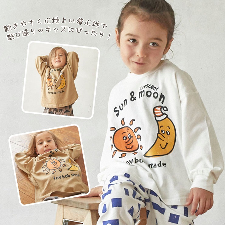 FOV ĹµT sun&moon ӥå륨å λ ˤλ ˥å å ս 100% T 󥰥꡼ ȥåץ ץT ä Ҷ Ҷ ե 120 130  ١ 졼 624481ڥ᡼оݡ