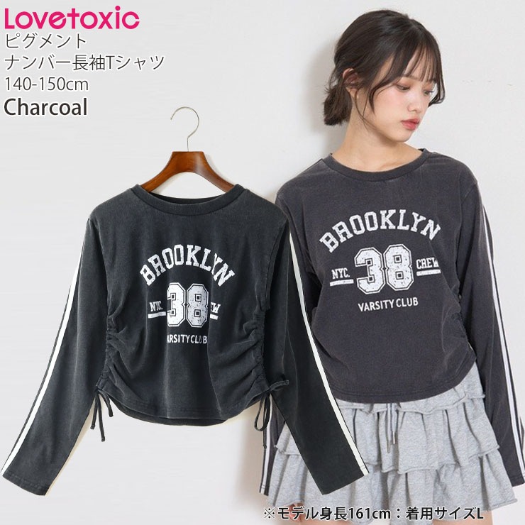 Lovetoxic ĹµT ԥȲù ʥС ץ µ饤 ƥɥȻ λ å ˥ ս 100% åץɾ T 󥰥꡼ ȥåץ Ҷ 󥹥 󥹰  LTXC ֥ȥå 150 160 ͥӡ 졼 7753224ڥ᡼оݡ