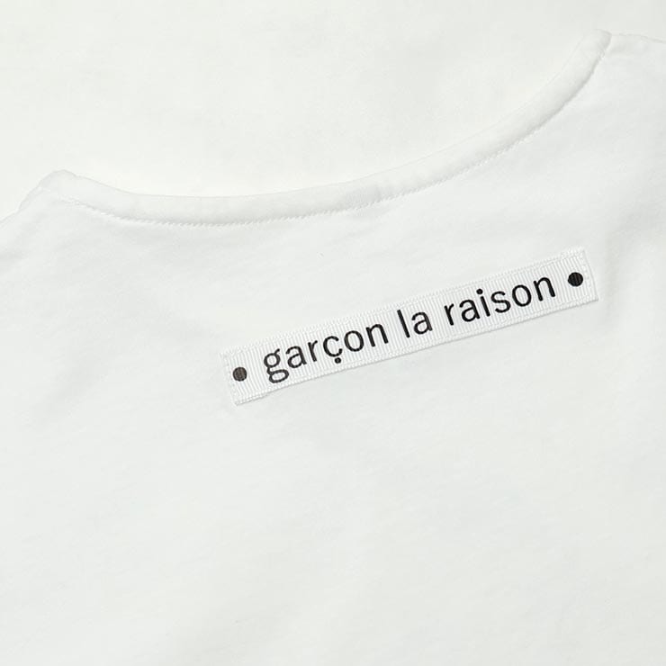 garcon la raison Ⱦµ�ץ륪���С� µ���Хå��ɥå����� ���λ� ���å� �ղ� ��100% ��� ȾµT����� Ⱦµ T����� �ȥåץ� �Ҷ��� ��Υȡ��� �⡼�ɷ� ����륽���쥾�� 22203B�ڥ᡼�����оݡ�