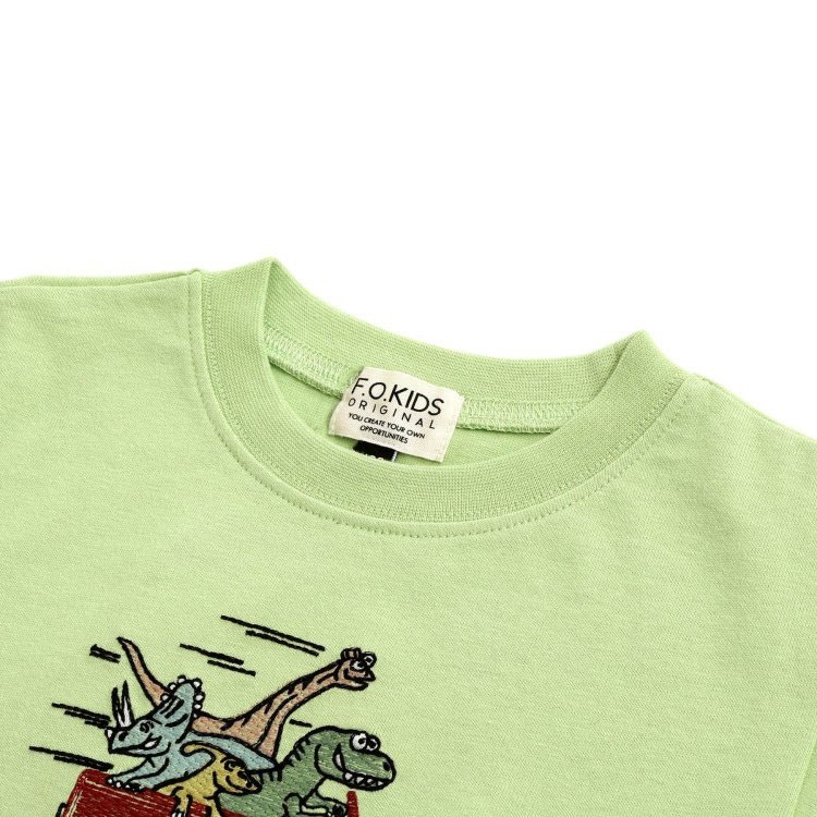 F.O.KIDS ȾµT εɤ夦 ƥå ˤλ å  100% ȥåץ Ҷ Ҷ եå 130  R207154ڥ᡼оݡ