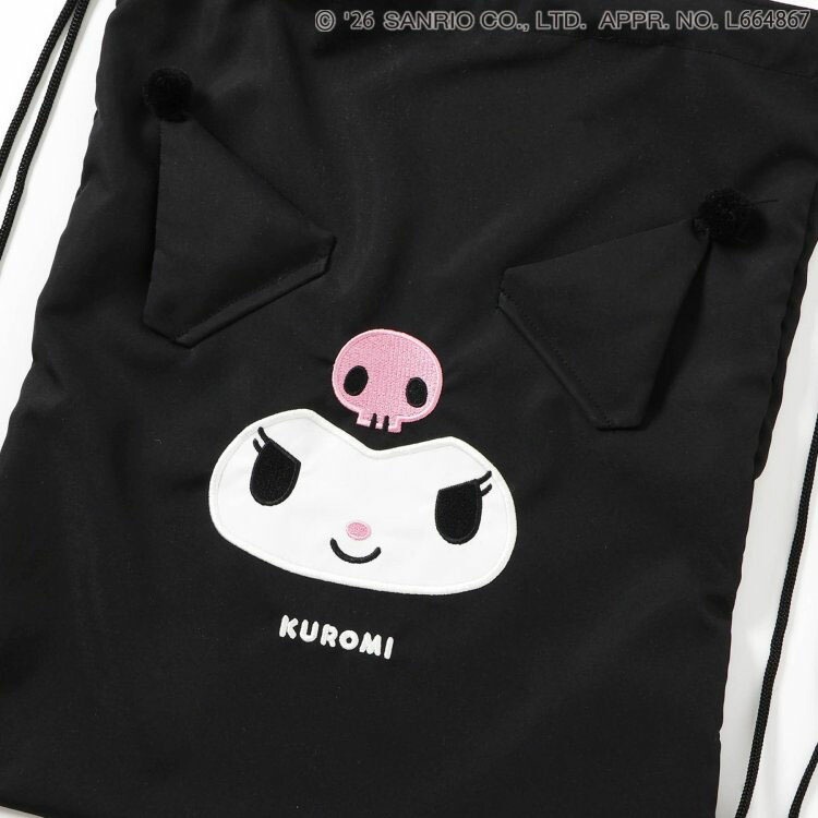 サンリオコラボ ナップサック ハローキティ マイメロディ クロミ 持ち