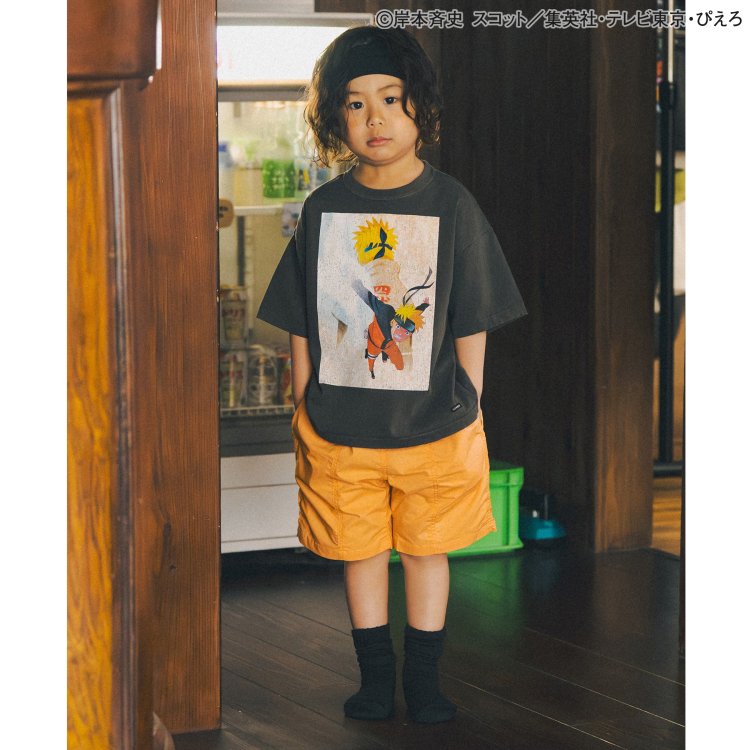 F.O.KIDS NARUTO-�ʥ��- ������ ȾµT����� ����ե��å�T����� �ˤλ� ���λ� ���å� �� ��100% ������ ���˥� ����饯���� �ȥåץ� �Ҷ��� ���ե������å� 100 110 120 130 140 �� �� R307925�ڥ᡼�����оݡ�
