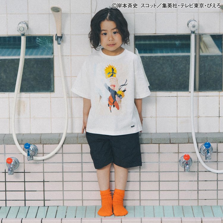 F.O.KIDS NARUTO-�ʥ��- ������ ȾµT����� ����ե��å�T����� �ˤλ� ���λ� ���å� �� ��100% ������ ���˥� ����饯���� �ȥåץ� �Ҷ��� ���ե������å� 100 110 120 130 140 �� �� R307925�ڥ᡼�����оݡ�