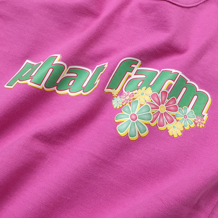 PHAT FARM ファットファーム B系　Tシャツまとめ売り6点 半袖Tシャツ フラワーロゴ 綿100% PHAT FARM ファットファーム F1854