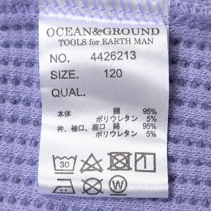 OCEAN&GROUND ֥å ӥå륨å 饰 ̵ 顼 ˤλ λ å  Ĺµ ȥ졼ʡ ȥåץ Ҷ 󥢥ɥ饦 120 130   4426213