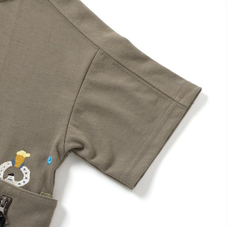 F.O.KIDS ȾµT JRDISOBREWING ɥݥå ۿ® ˤλ λ å  ȥåץ Ҷ Ҷ եå 120 130 140 㿧  ץ R207344ڥ᡼оݡ