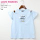 ȾµT PVC  ޥ λ å ˥  100% Ф ȥåץ Ҷ Ҷ LOVE POWERS ֥ѥ 130 140 150 160 ͥӡ 忧 752011ڥ᡼оݡ